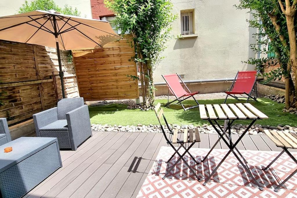 T2 Cosy & Garden - Hypercentre - Gare - Wifi Apartment Toulouse Bagian luar foto